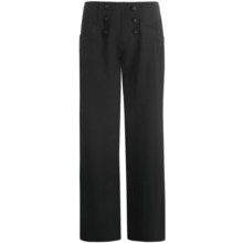 Zenim Sailor Button Pants (For Women) in Black - Closeouts