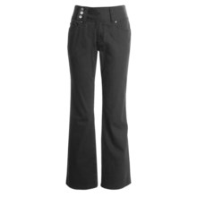 Zenim Stretch Cotton Pants (For Women) in Black - Closeouts
