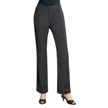 Zenim Stripe Pants - Wide Waistband (For Women) in Grey - Closeouts