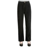 Zenim Sueded Cotton Pants - Five Pocket (For Women)