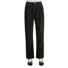 Zenim Sueded Cotton Pants - Five Pocket (For Women) in Black - Closeouts