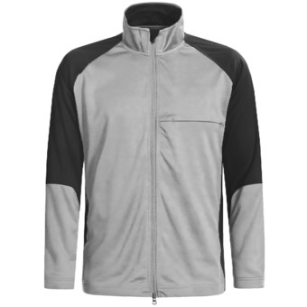 Zero Restriction Airflow Color-Block Jacket (For Men) in Steel/Black