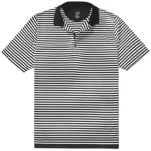 Zero Restriction Fleet Polo Shirt - Short Sleeve (For Men) in Black/White - Closeouts