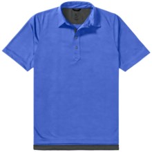 Zero Restriction Forged Polo Shirt - Short Sleeve (For Men) in Neptune Blue - Closeouts