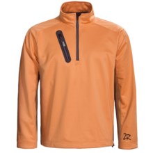 Zero Restriction Highland Pullover - Zip Neck, Long Sleeve (For Men) in Chutney - Closeouts