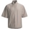 Zero Restriction Packable Jacket - Waterproof, Zip Neck, Elbow Sleeve (For Men) in Stone