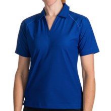 Zero Restriction Wendy Polo Shirt - Short Sleeve (For Women) in Dark Sky - Closeouts