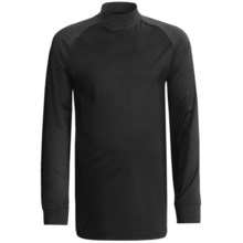 Zero Restriction Z400 Mock Shirt - Long Sleeve (For Men) in Black - Closeouts