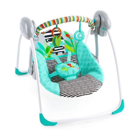 zig zag zebra vibrating bouncer