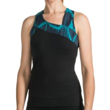 Zobha Grace 2.0 Tank - w/Removable Cups (For Women) in Black/Fanfare Tempest - Closeouts