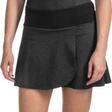 Zobha Skort - Supplex® Nylon, Built-In Shorts (For Women) in Phantom Heather/Black - Closeouts