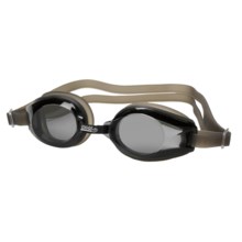 Zoggs Medalist Swim Goggles in Black/Smoke - Closeouts
