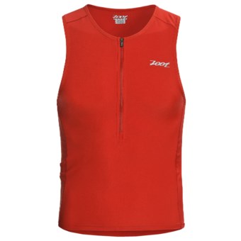 Zoot Sports Active Tri Tank Top (For Men) in Zoot Red