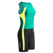 Zoot Sports Endurance Tri Race Suit (For Women) in Tropic Green/Lantern - Closeouts