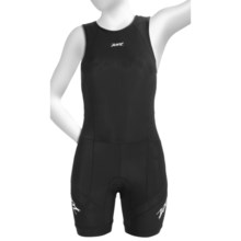 Zoot Sports High-Performance Tri Back-Zip Race Suit - UPF 50+, Built-In Bra (For Women) in Black - Closeouts