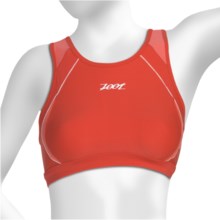 Zoot Sports High-Performance Tri Bra Top - UPF 50+ (For Women) in Poppy/Dawn/Pink - Closeouts