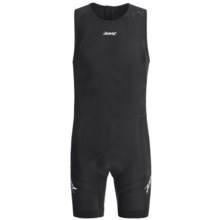 Zoot Sports High-Performance Tri Race Suit - Chamois, Zip Back (For Men) in Black - Closeouts