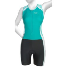 Zoot Sports High-Performance Tri Race Suit - Zip Neck, UPF 50+, Built-In Bra (For Women) in Aruba/Beach/Glass - Closeouts
