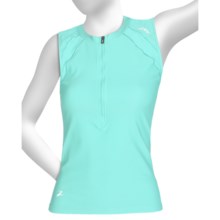 Zoot Sports High-Performance Tri Top - Zip Neck, UPF 50+, Sleeveless (For Women) in Beach/Glass - Closeouts