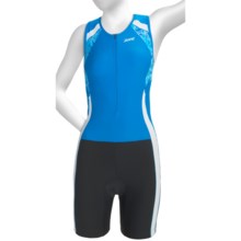 Zoot Sports Performance Hydro Tri Race Suit - UPF 50+ (For Women) in Oceanus/Oceanus/Print - Closeouts