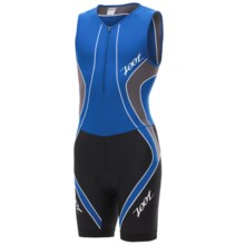 Zoot Sports Performance Tri Race Suit - UPF 50+, Zip Neck (For Men) in Zoot Blue/Graphite - Closeouts