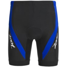 Zoot Sports Performance Tri Shorts - 8”, UPF 50+ (For Men) in Black/Zoot Blue - Closeouts