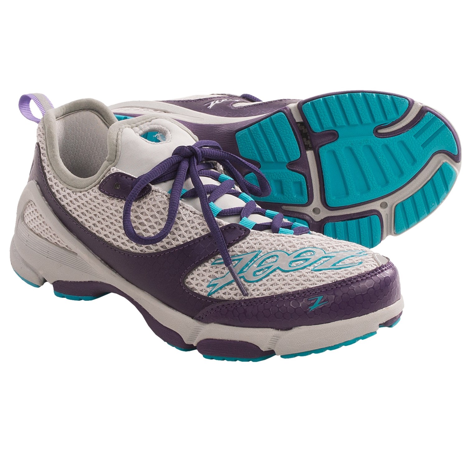 ... TT Trainer Running Shoes (For Women) in Light GreyBlackberryReef