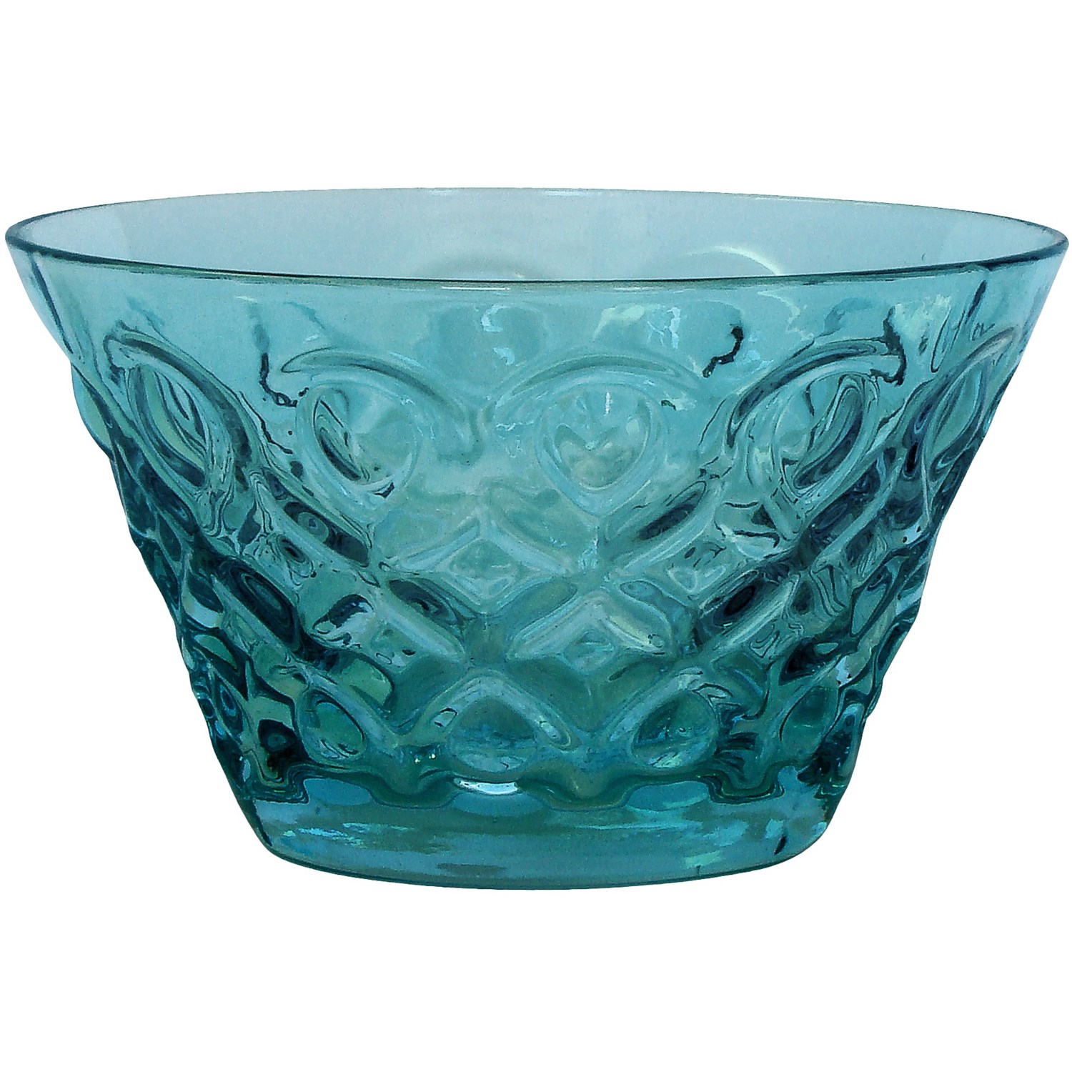 Zrike Teardrop Pressed Glass AllPurpose Bowls Set of 4 7588V Save 80