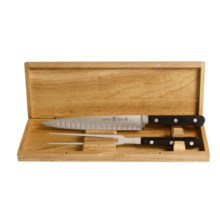 Zwilling J.A. Henckels International Classic Carving Set - Wooden Box, 3-Piece in See Photo - Closeouts