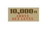 10,000 Feet Above Sea Level