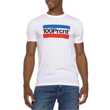 100 PERCENT Alibi T-Shirt - Short Sleeve in White