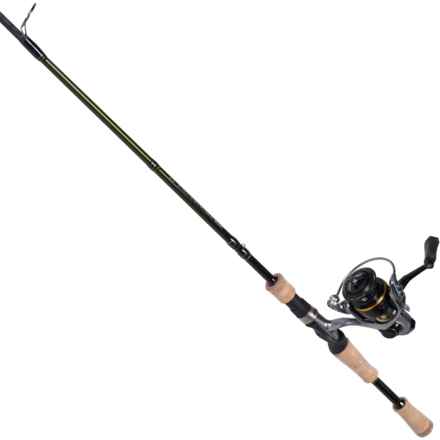 13 Fishing Creed K Medium Spinning Rod-Reel Combo - 6-12 lb., 6’6” in Black/Cork