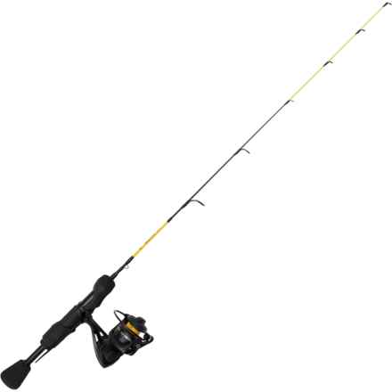 13 Fishing Wicked Ice Hornet Lightweight Rod and Reel Combo - 28” in Black/Yellow