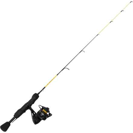 13 Fishing Wicked Ice Hornet Lightweight Rod and Reel Combo - 30” in Black/Yellow