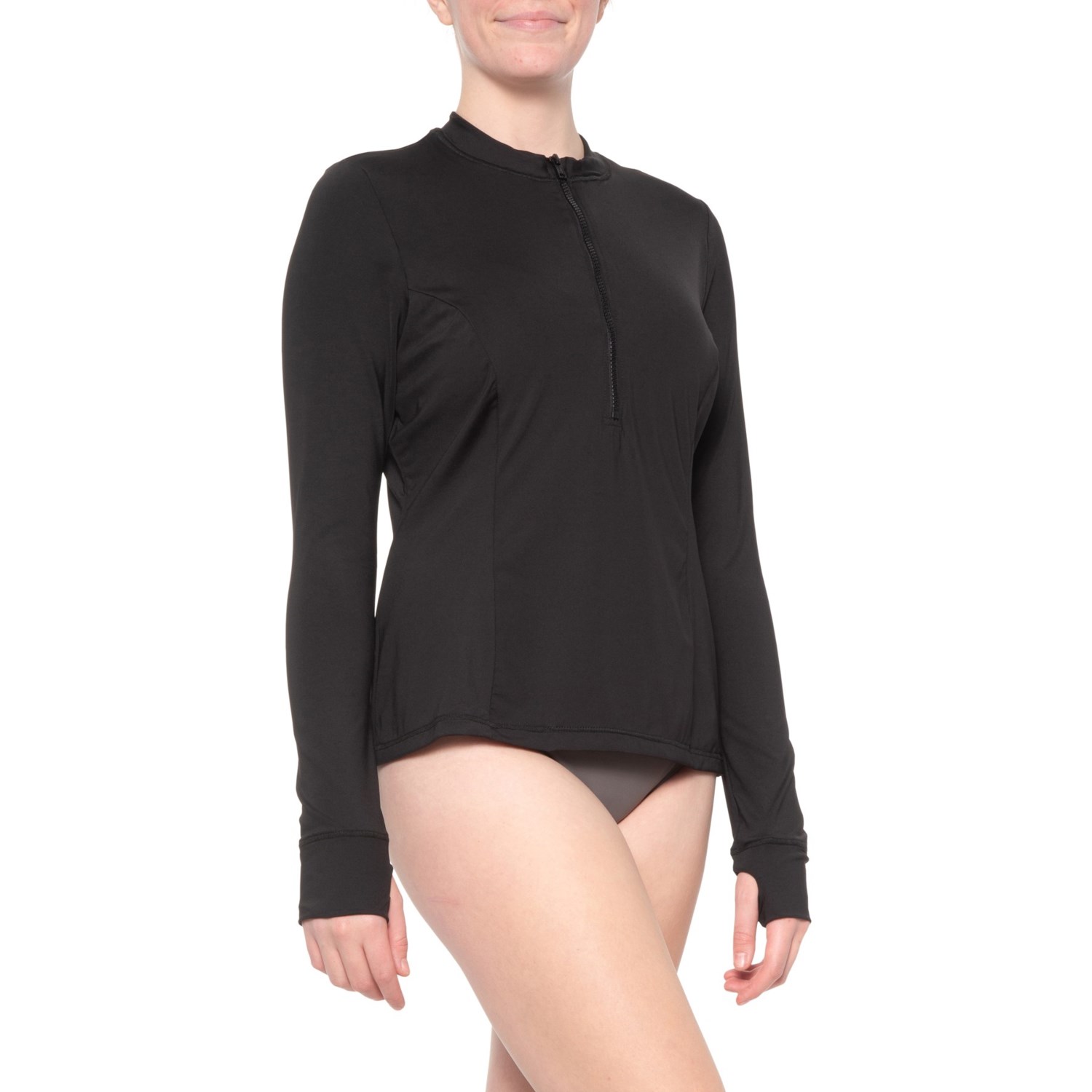 plus size rash guard with built in bra