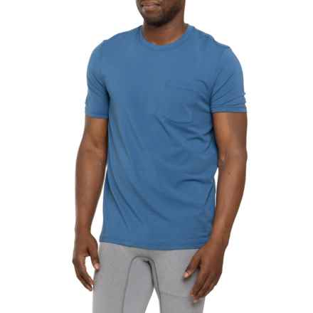 2XIST Dream Lounge T-Shirt - Pima Cotton, Short Sleeve in Dark Blue