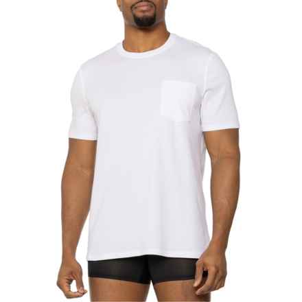 2XIST Dream Lounge T-Shirt - Pima Cotton, Short Sleeve in White