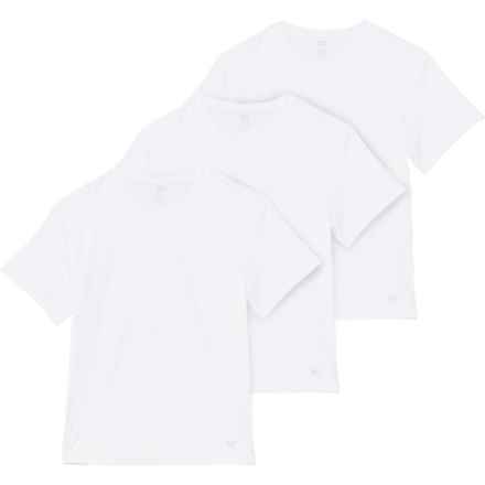 2XIST High-Performance Cotton Crew Neck T-Shirt - 3-Pack, Short Sleeve in White