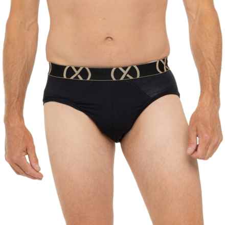 2XIST (X) Basics Luxe No-Show Briefs - 3-Pack in Black