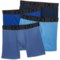 2XIST (X) Basics Sport Mesh Boxer Briefs - 4-Pack, 6” in Blue Multi