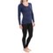 9725U_3 32 Degrees Base Layer Top - Scoop Neck, Long Sleeve (For Women)
