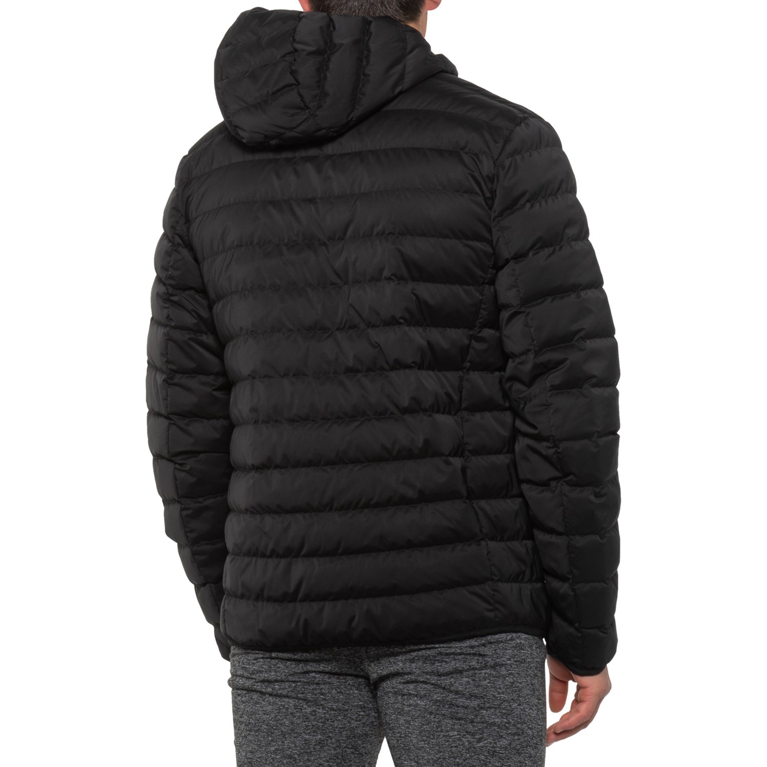 32 Degrees Micro Lux Ultralight Hooded Down Packable Jacket (For Men ...