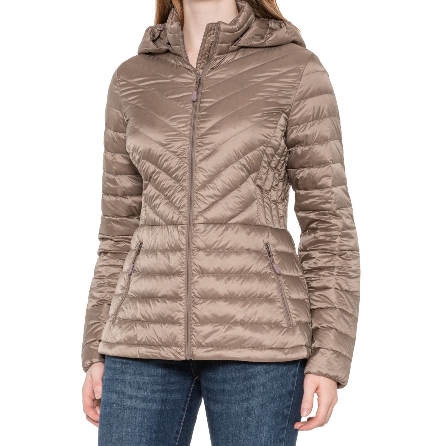 32 Degrees Short Quilted Packable Down Jacket - Save 53%