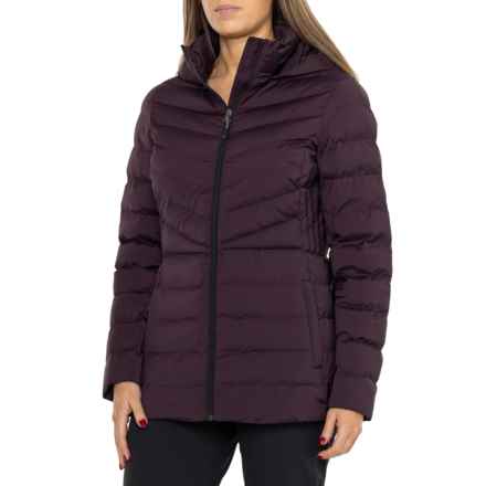 32 Degrees Winter Tech Cloud Jacket - Insulated in Acai Berry