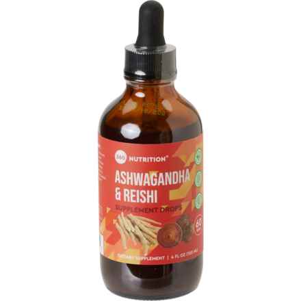 360 Nutrition Ashwagandha and Reishi Drops - 4 oz. in Multi