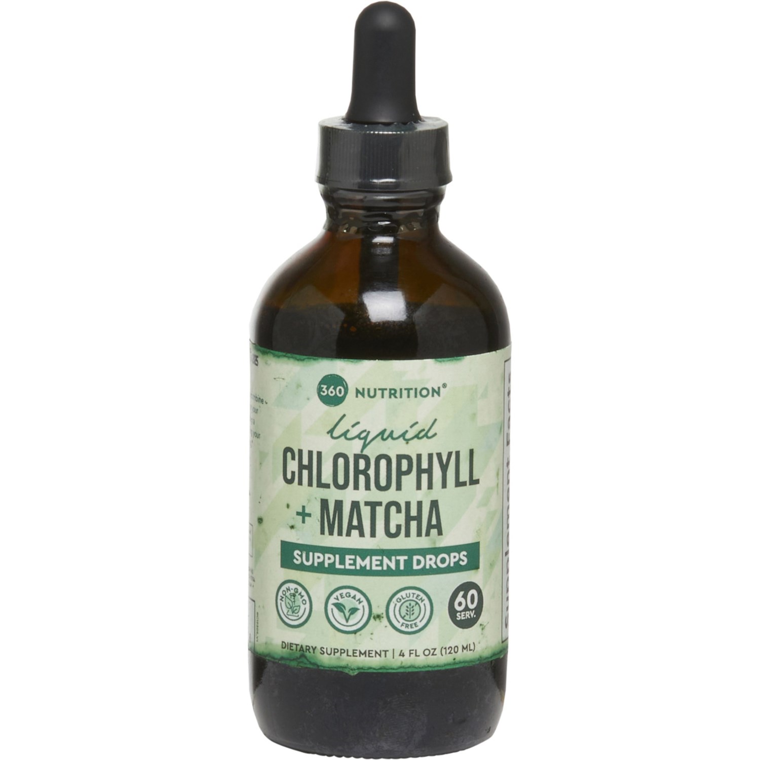 360 Nutrition Liquid Chlorophyll Matcha Supplement Drops 4 Oz Save 20