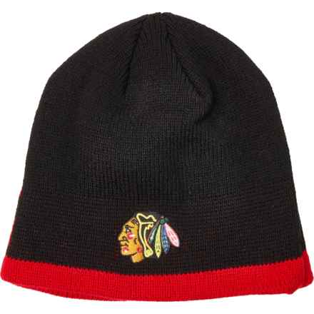 47 BRAND Chicago Blackhawks Mass Brinker Beanie in Black
