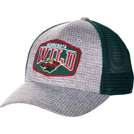 47 BRAND Minnesota Wild Mass Ridgeview Trucker Hat in Gray