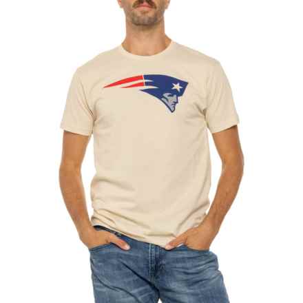 47 BRAND New England Patriots Super Rival T-Shirt - Short Sleeve in Cream