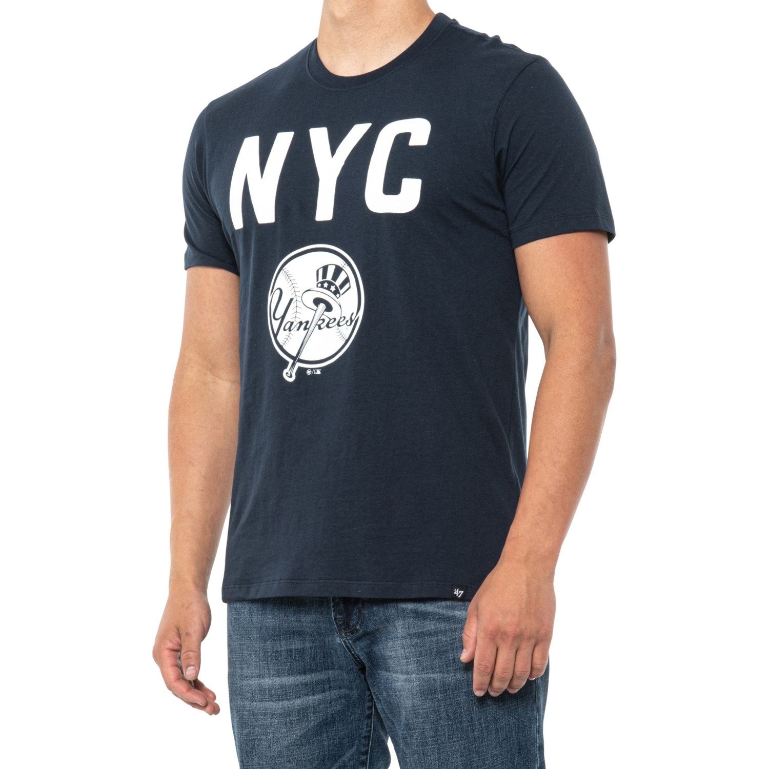 47 BRAND New York Yankees Super Rival T-Shirt (For Men) - Save 50%